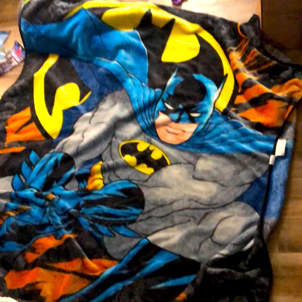 Bat man blanket